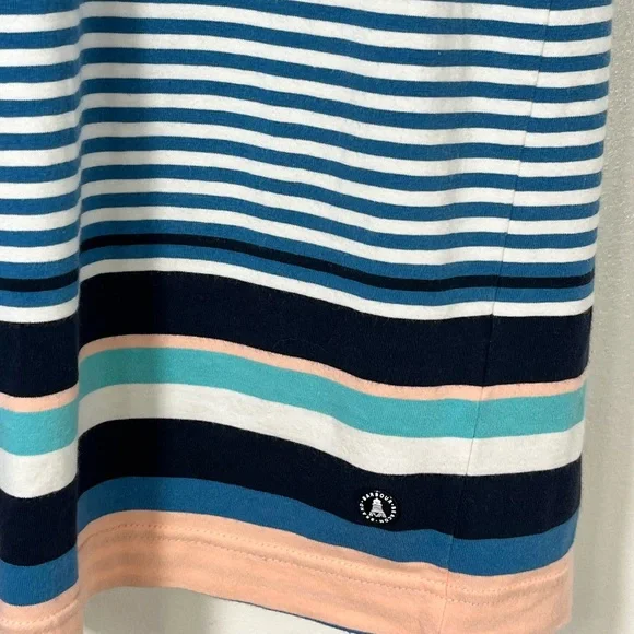 Barbour Harewood Striped Jersey cap sleeve Dress Size 6 - Picture 4 of 6
